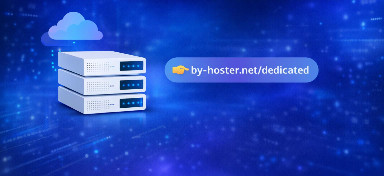 Serveurs dédiés By-Hoster : puissance, performance et contrôle total — By-Hoster